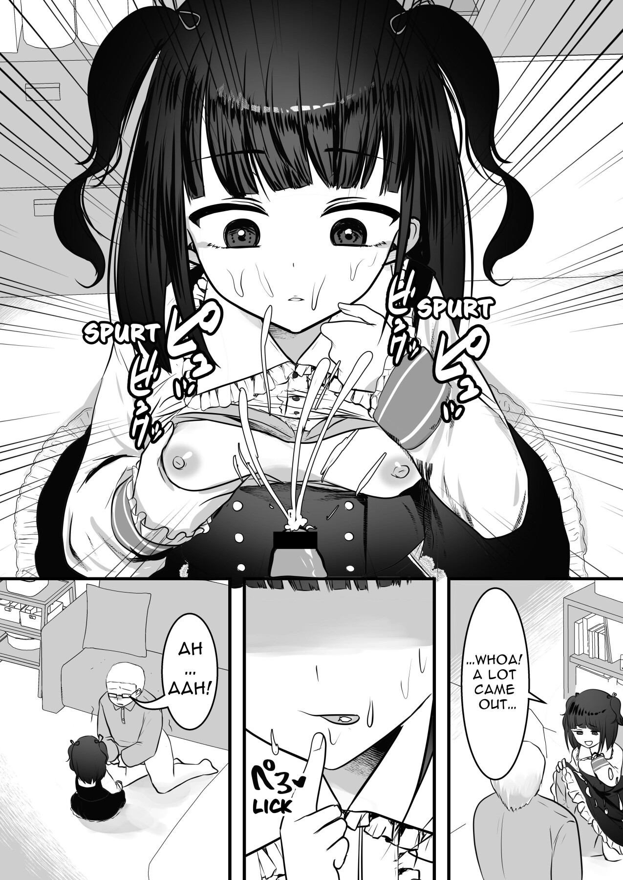 Hentai Manga Comic-A Female Brat Has Moved Into The House Next Door!-Read-12